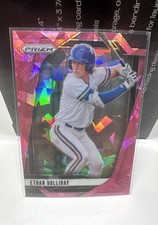 2025 Panini Prizm - Ethan Holliday, Ethan Holliday #82 Pink Ice Prizm (RC)
