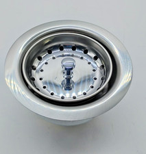 22036 Stainless Steel Kitchen Sink Basket Strainer Drain Assembly 3.5