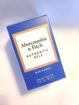 ABERCROMBIE & FITCH AUTHENTIC SELF EAU DE PARFUM FOR MEN 1 FL OZ NIB