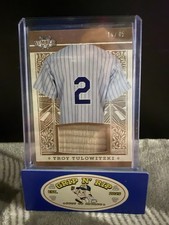 2025 Leaf Lumber Troy Tulowitzki Bat Relic /45
