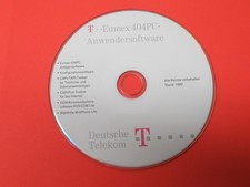 Telekom CD Anwendersoftware T-Eumex 404 PC Software Telefonanlage TK-Anlage