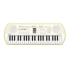 Casiotone Mini Keyboard SA-80 with Piano tones, White 44 Keys