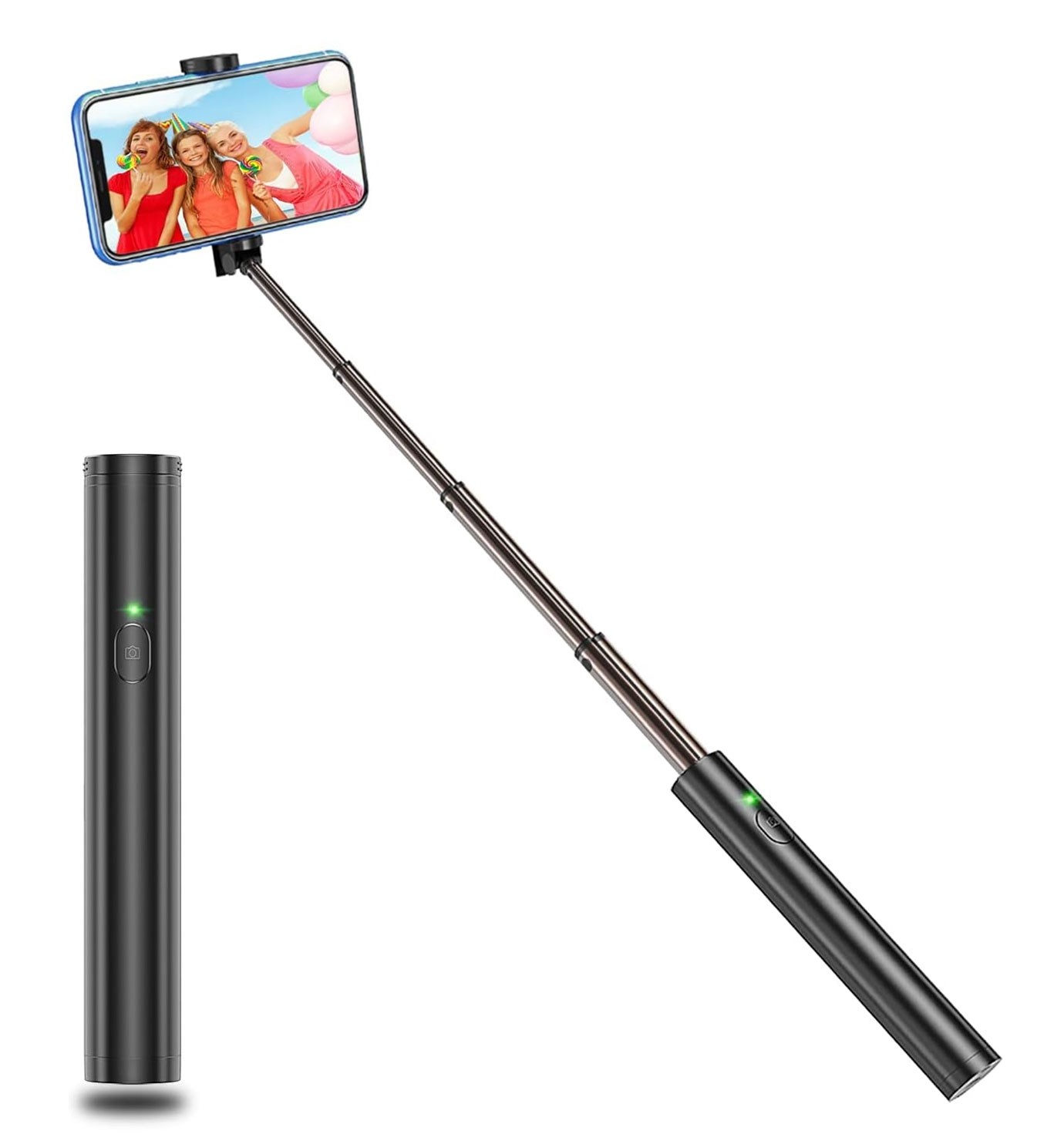 Selfie Stick Wireless Lightweight Aluminum Remote Shutter fo