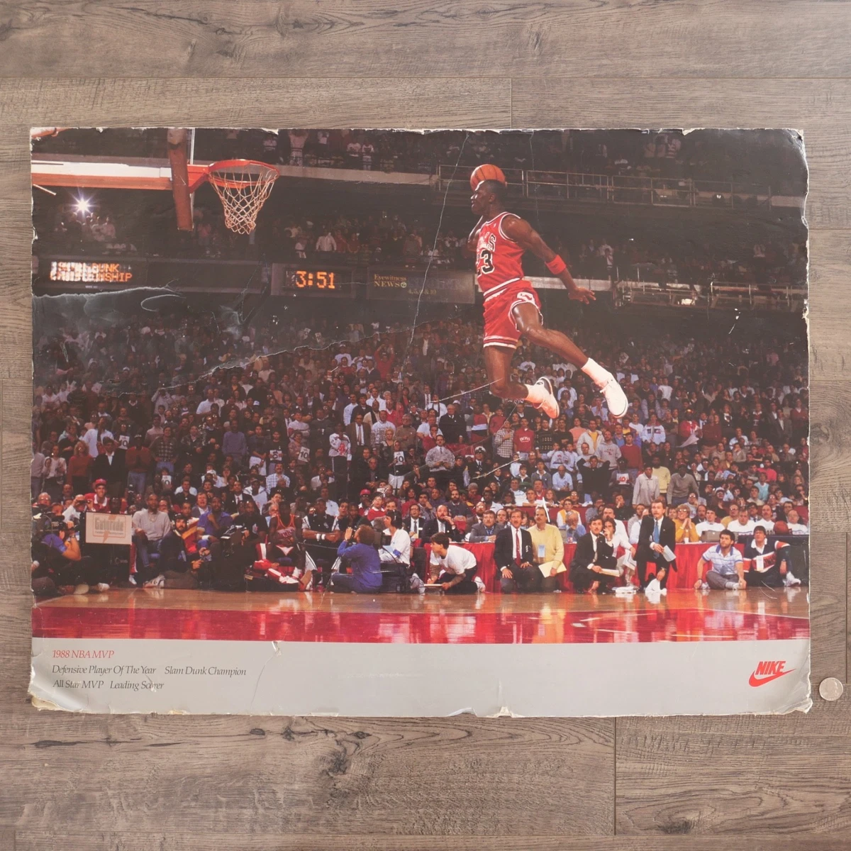 Michael Jordan Basketball 1988 Vintage Sports Posters for sale | eBay