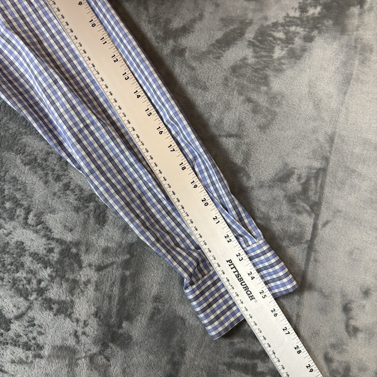 Untuckit Button Down Shirt Gingham Check Mens Lar… - image 6