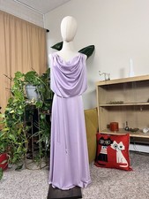 Vintage 1960s pastel purple dream drape dress