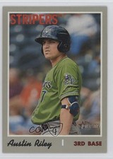 2019 Topps Heritage Minor League Edition Austin Riley #160 Rookie RC 1n9c