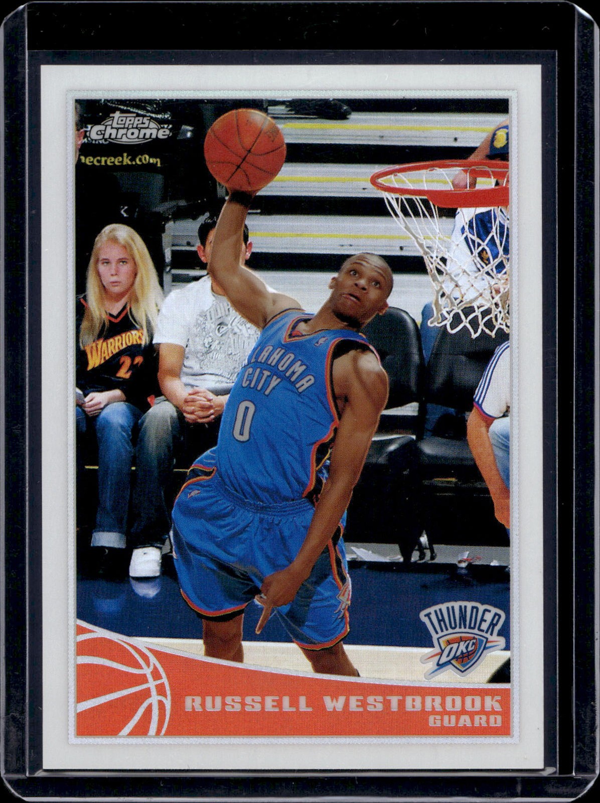 Russell Westbrook 2009 Topps #67 Chrome - Refractor /500 Price