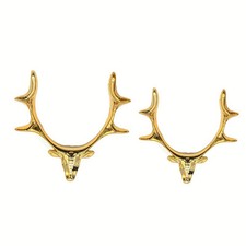 Pendentif t??te de cerf durabilit?? ??l??gance mouvement ?? suspendre ornement p