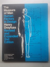 The Measure of Man, Henry Dreyfuss, 2nd Ed, H...