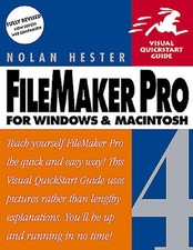 Filemaker Pro 4 for Windows Macintosh Visual QuickStart Guide - paperbac...
