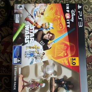 Disney Infinity 3.0 Edition Star Wars PS3 Starter Pack Game + Figures