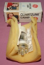 Original GE CBA 500W 120V Quartzline Projection Lamp