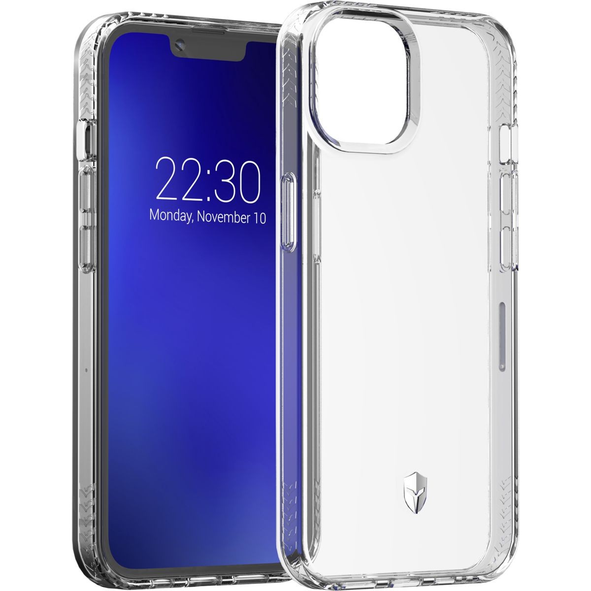 Coque iPhone 14 Force Case Pulse rigide en cristal de polymère durable