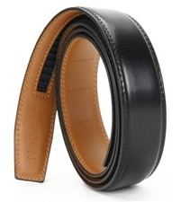 Men  s Ratchet Belt Strap, 30mm / Length 130cm Suitable for 28-45 waist A1-black