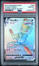 PSA 10 Mew VMAX (Secret) 268/264 Swsh08: Fusion Strike Holo