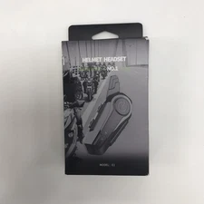 Motorcycle Headset E1 Helmet Intercom Headset with CVC Noise Cancellation Stereo