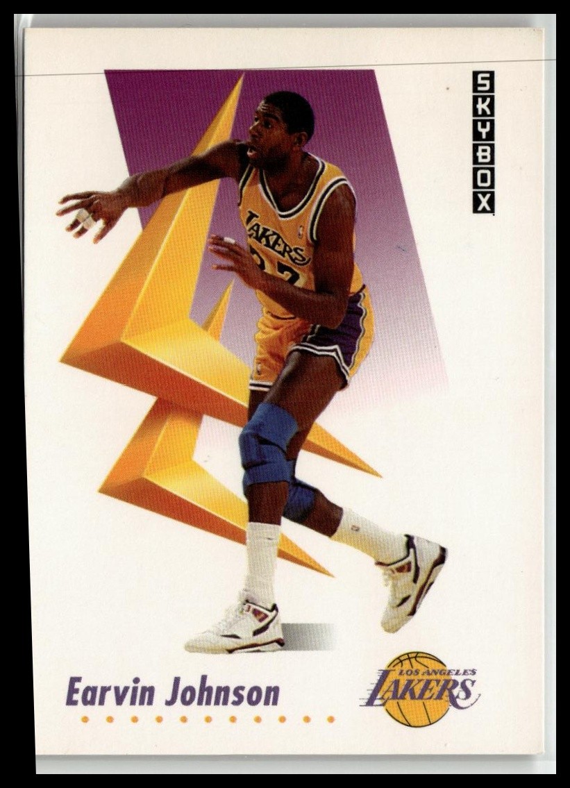 1991-92 SkyBox #137 Magic Johnson Prototypes