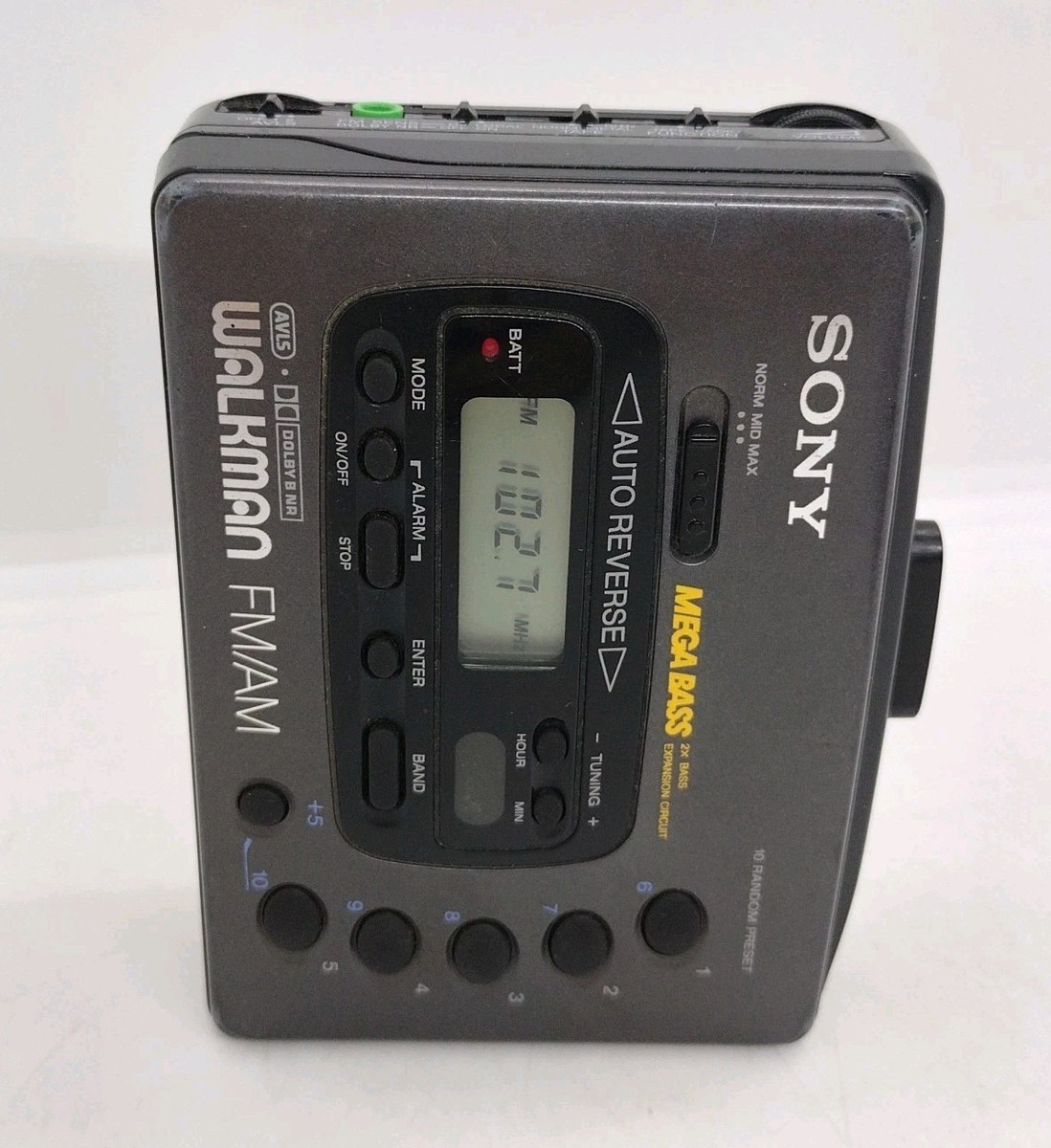 Vintage *SONY WALKMAN *WM-FX45 AM/FM Cassette Player, Radio