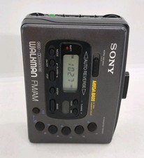 Vintage SONY WALKMAN WM-FX45 AM/FM Cassette Player, Radio Working