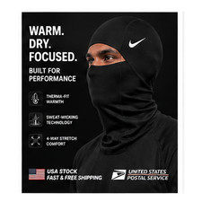 Nike Pro Therma-Fit Hyperwarm Hood Ski Mask Balaclava US STOCK SHIPS FREE