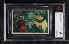1951 Bowman Jets Rockets Spacemen Mantis Man #18 BVG 6 06mi
