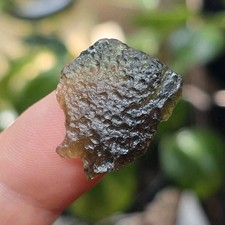  2.9g Moldavite Rough Raw Crystal Meteorite Czech Tektite