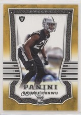 2017 Panini Rookies Gold Knight 9/10 Obi Melifonwu #184 pm6