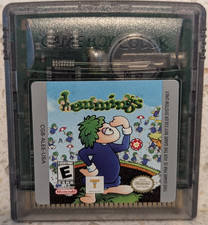 Lemmings Nintendo Game Boy Color GBC Authentic Cartridge Only