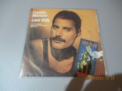 (24)  7'' Single Vinyl - Freddie Mercury -Love Kills