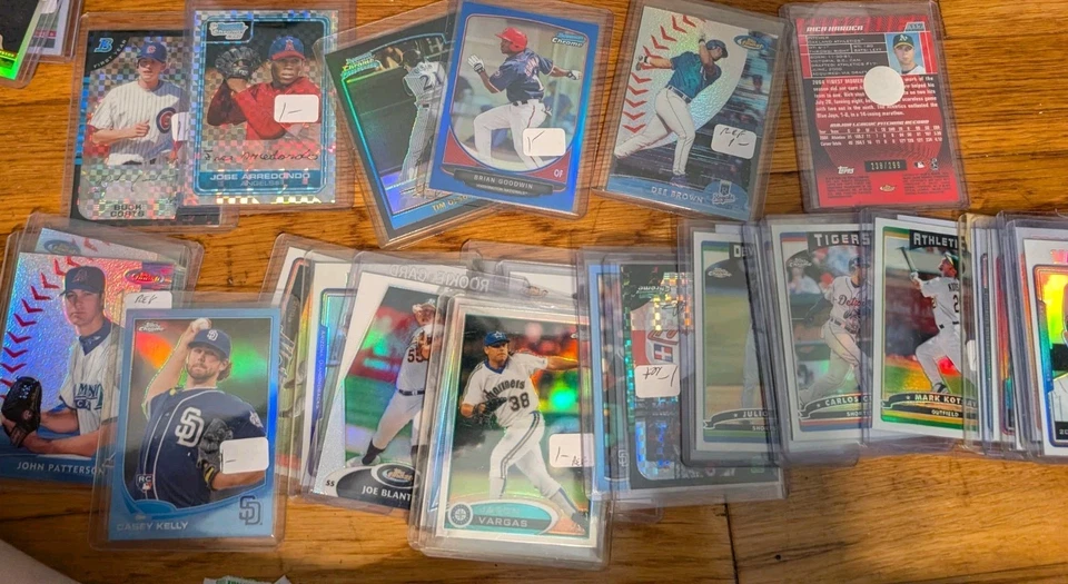Lot Of Over 220 Topps MLB Refractors Pre-2015 W Stars RC And # Finest Chrome - Image 4 of 4