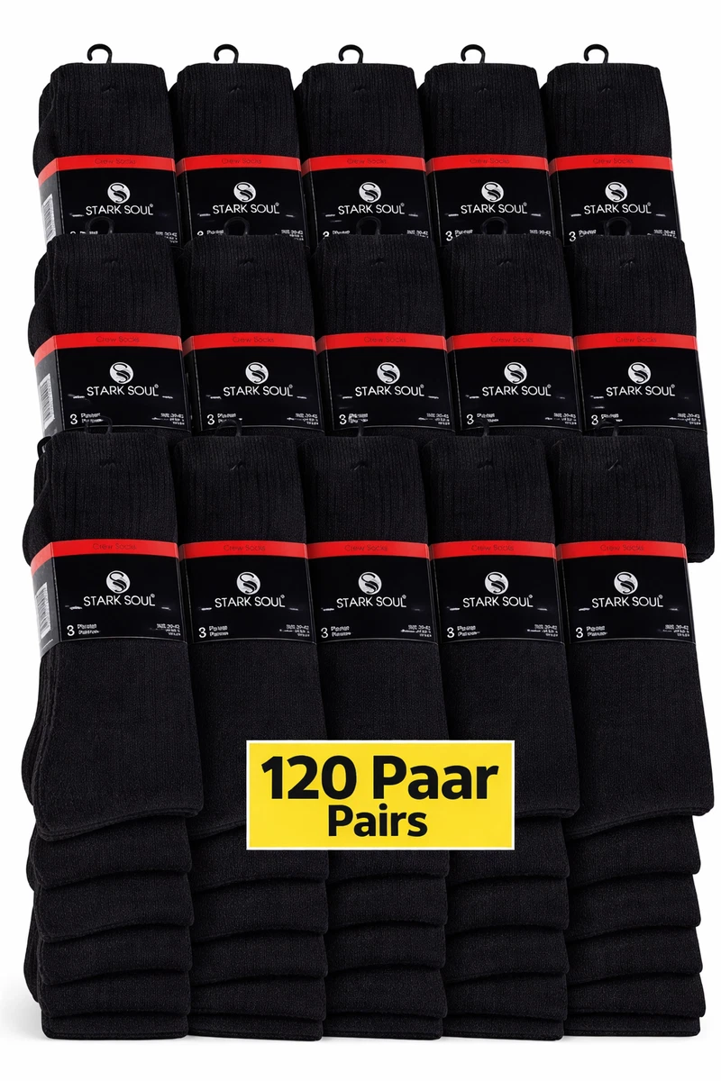 CLOSEMATE Calzini Uomo Sportivi Cuscinetto Set 6 Paia Cotone Traspiranti Comodi Per Corsa Allenamento Palestra