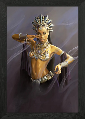 Akasha queen of vampires Framed Wall Art Poster Canvas Print Picture