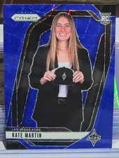 2024 Panini Prizm WNBA #148 Kate Martin Blue Velocity Prizms