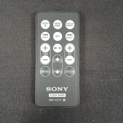 Original Sony RMT-CC7iP Remote Control iPod iPhone Dock CMT-BX70BTiP Tested