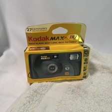 Kodak Max HQ Eastman Camera One Time Use 27 Exposures Ektanar Lens Expired 04/04