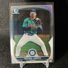 2023 Bowman Chrome - Prospects Michael Arroyo #BCP-180 Mojo Refractor (RC)