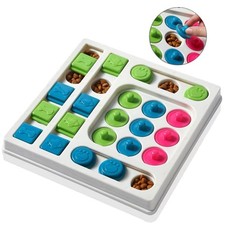 Interactive Cat Puzzle Feeder Kitten Toys - Maze Puzzle Hidden Food Pet Feede...