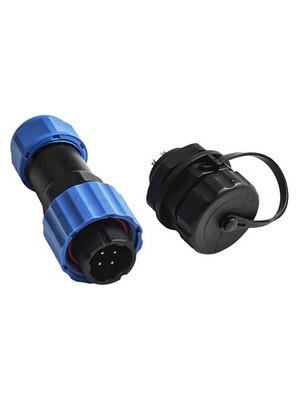 Vielseitiger SP16 Panel Mount Rundstecker wasserdicht 2 3 4 5 7 9 Pin
