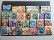 EGYPTE LOT  DE  TIMBRES ANCIENS