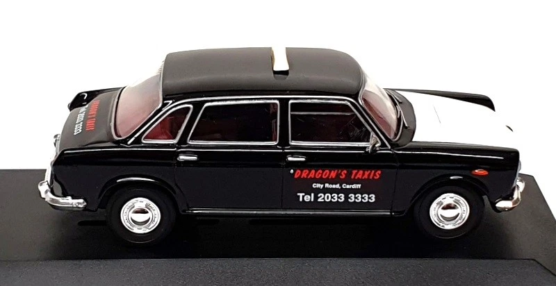 Vanguards 1/43 Scale VA08908 - Austin 1800 Dragon's Taxis - Black/White - Image 3 of 4