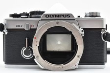 Olympus OM-2 Silver 35mm SLR Film Camera Body Working Meter Japan Exc 3 