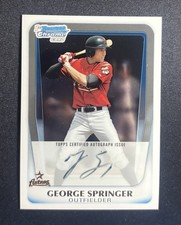 George Springer Autographs Added to 2014 Topps Products 8