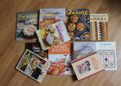 Cookbook lot of 11 Cookies Pies Tarts Breads bars chocolate Desserts cakes