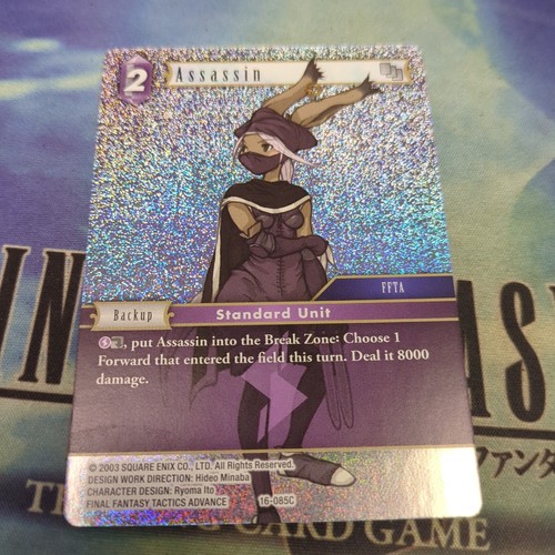 Final Fantasy TCG Assassin 16-085C Foil Emissaries of Light