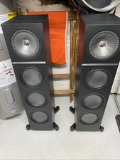KEF Q Series Q900 8" 2.5-Way Floorstanding Speaker (Pair) Black Used Condition