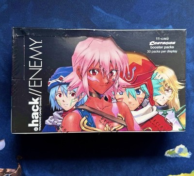 Dot Hack .hack Contagion Enemy TCG CCG Booster Box - SEALED 30 Packs