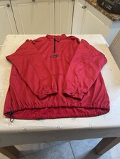Mens Paramo Parameta S Reversible 1/4 Zip Fleece/Pullover/Top Red Size XL VGC .