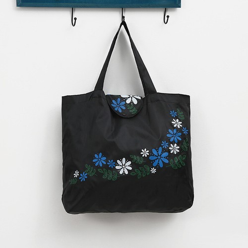 Large Reusable Foldable Grocery Shopping Bag Eco Tote Handbag Fold Away Bags - Picture 4 of 18