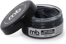 Moneysworth Best Leather Boot Shoe Cream Polish Black - 50 ml 1.7 oz